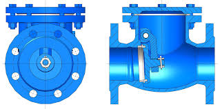 3/4 swing check valve